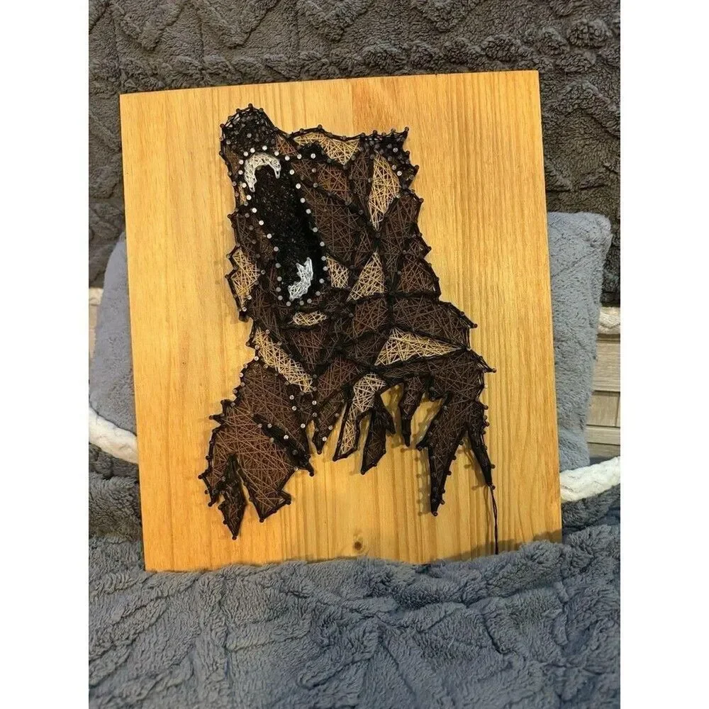 Abstract Geometric Outdoors themed String art